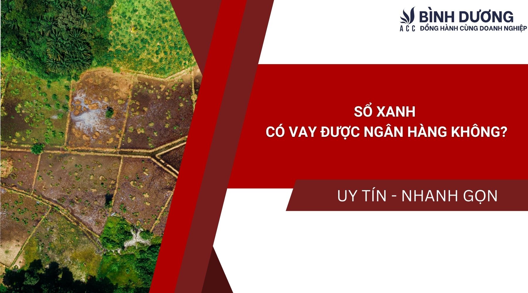 Sổ xanh có vay được ngân hàng không?