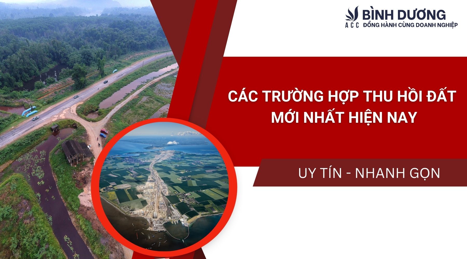 Các trường hợp thu hồi đất mới nhất hiện nay