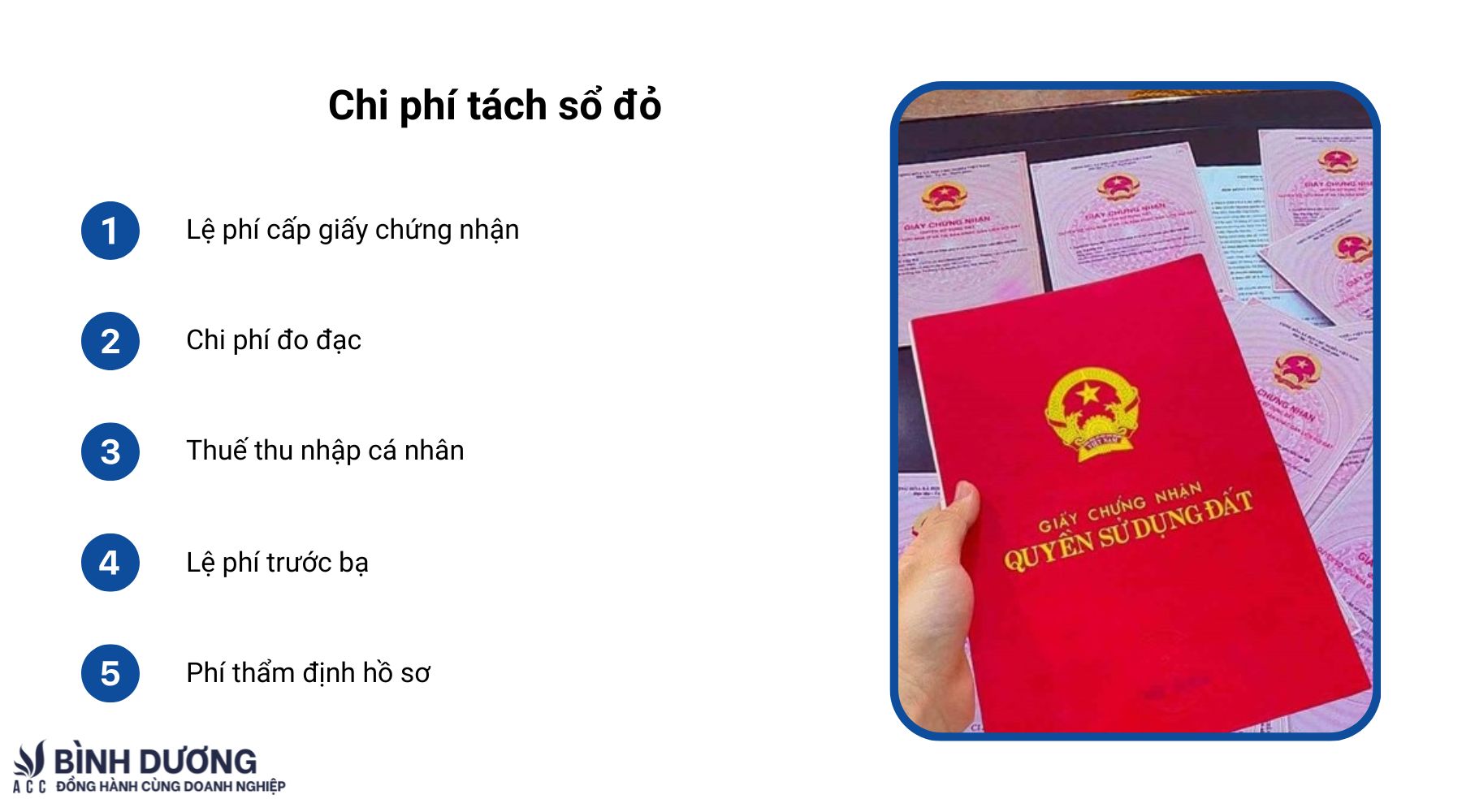 Diện tích bao nhiêu m2 thì được tách sổ đỏ?