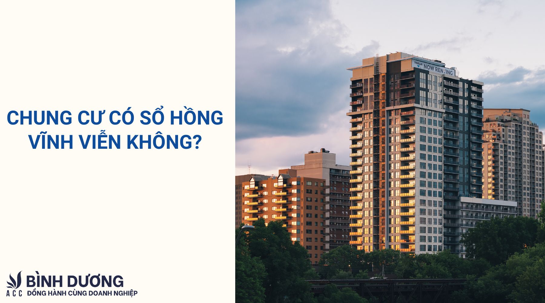 Chung cư có sổ hồng vĩnh viễn không?