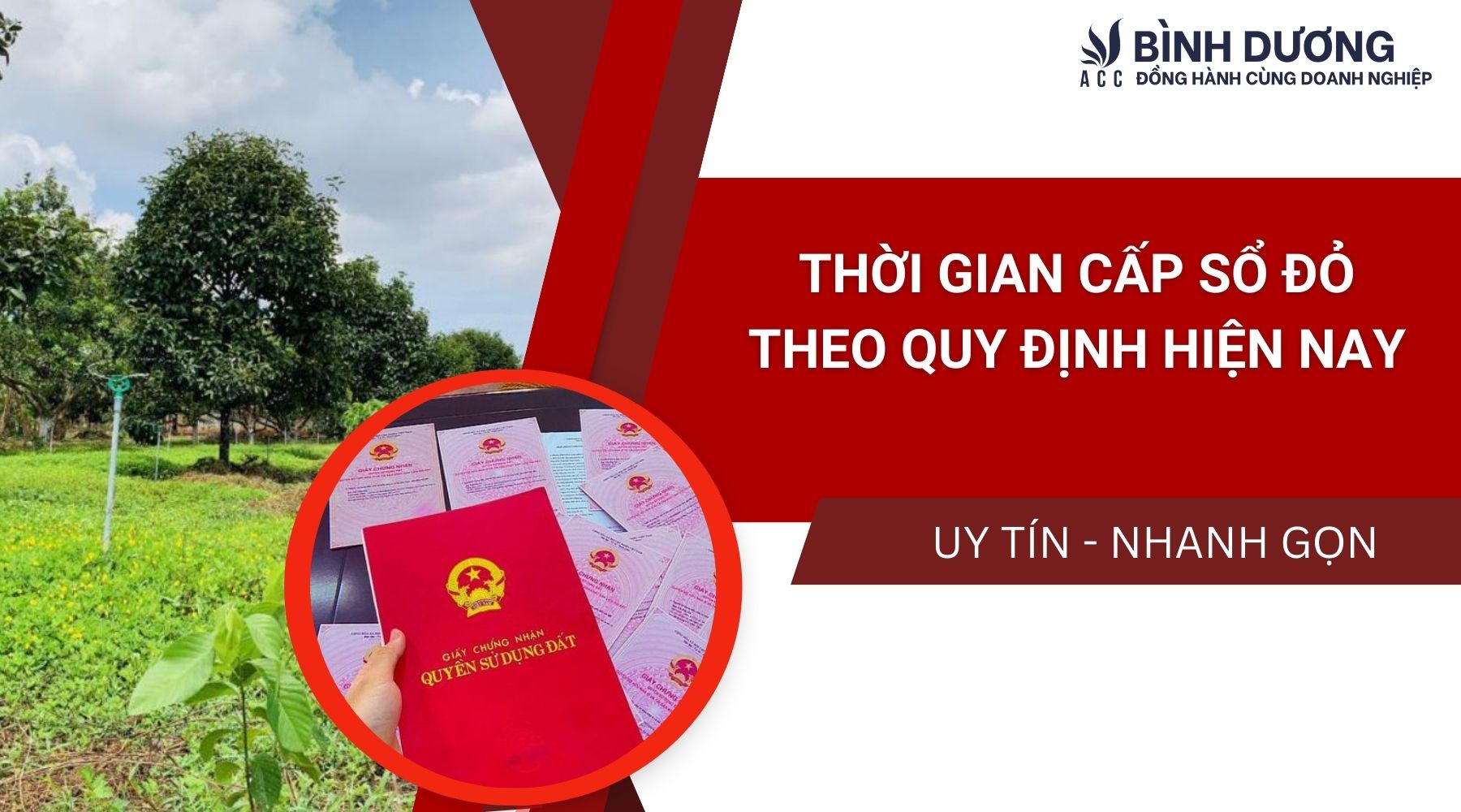 Thời gian cấp sổ đỏ theo quy định hiện nay