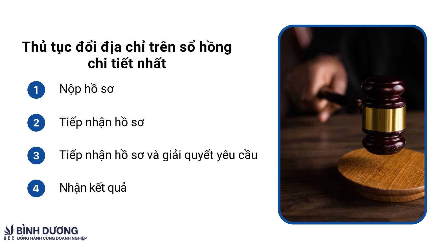 Thủ tục đổi địa chỉ trên sổ hồng chi tiết nhất