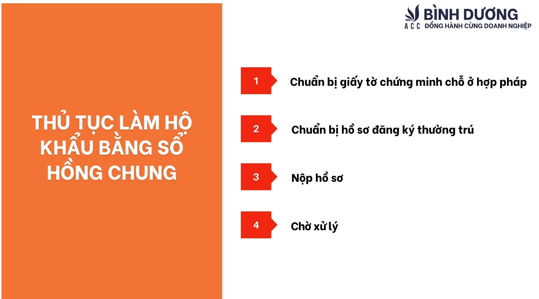 Sổ hồng chung có làm hộ khẩu được không?