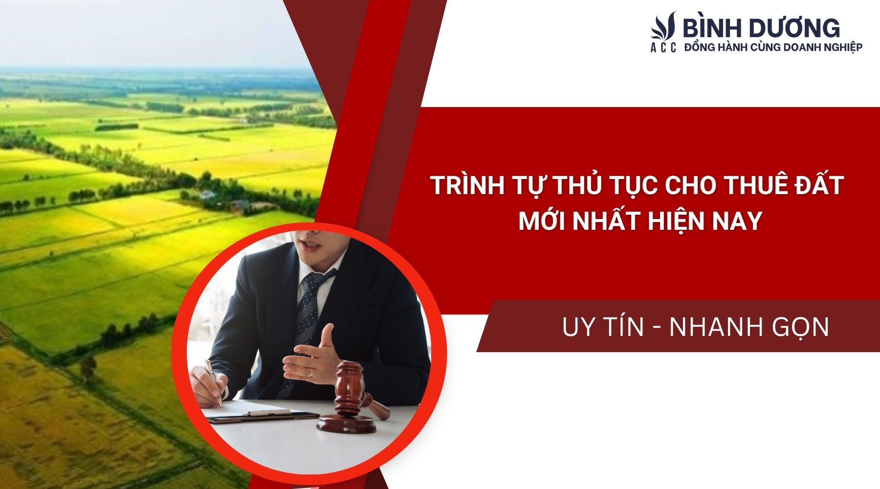 Trình tự thủ tục cho thuê đất mới nhất hiện nay