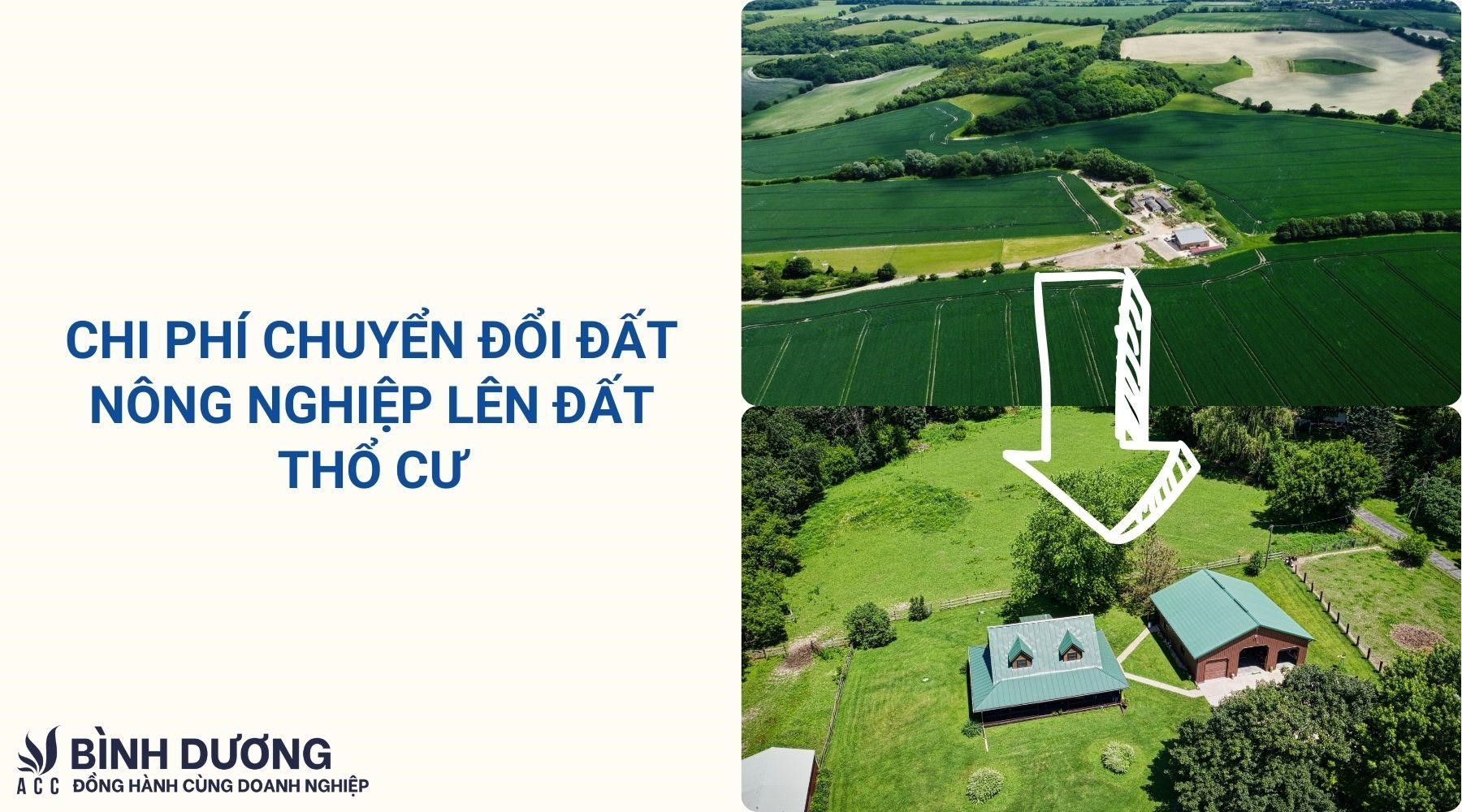 Chi phí chuyển đổi đất nông nghiệp lên đất thổ cư