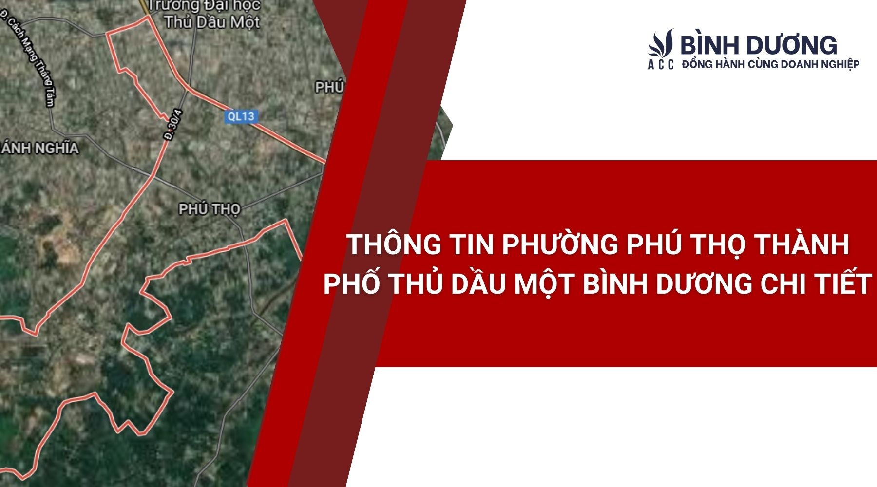 Thông tin phường Phú Thọ Thành Phố Thủ Dầu Một Bình Dương chi tiết