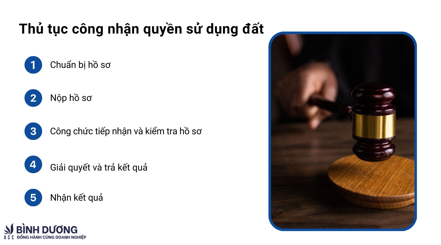 Thủ tục công nhận quyền sử dụng đất chi tiết