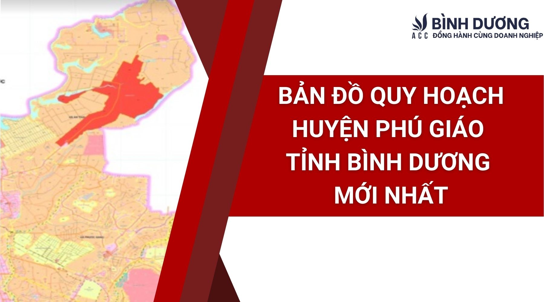 Bản đồ quy hoạch huyện Phú Giáo tỉnh Bình Dương mới nhất