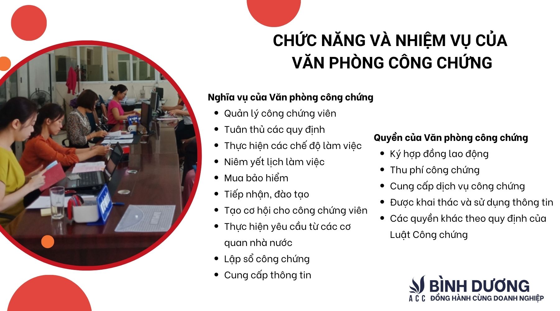 Chức năng và nhiệm vụ của văn phòng công chứng