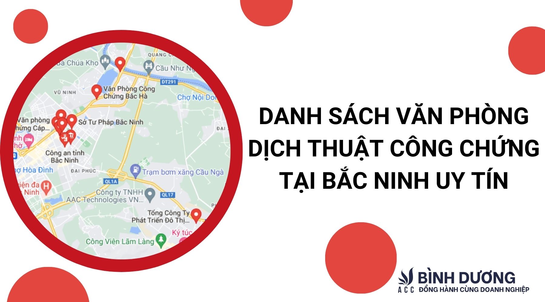 Danh sách văn phòng dịch thuật công chứng tại Bắc Ninh uy tín