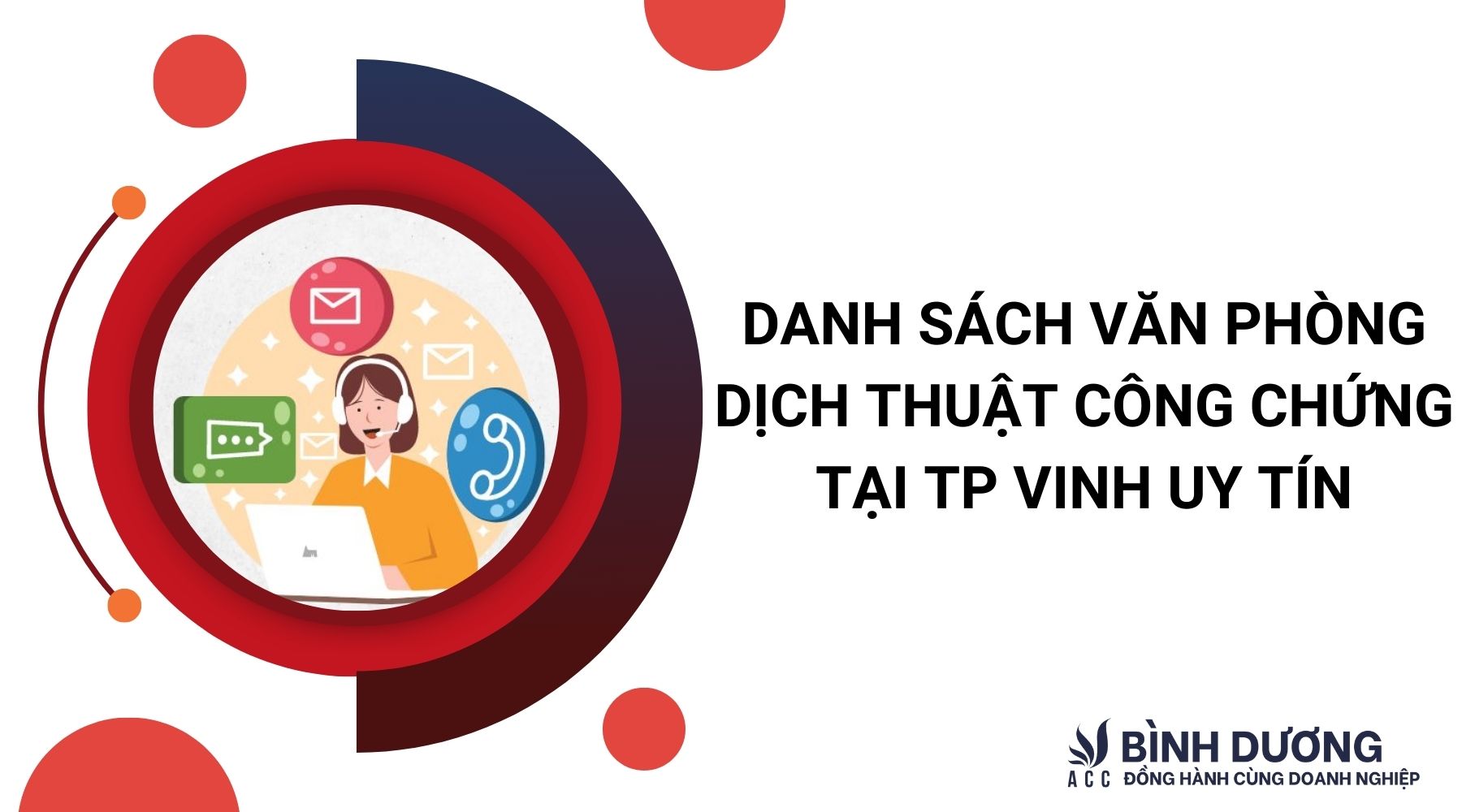 Danh sách văn phòng dịch thuật công chứng tại TP Vinh uy tín