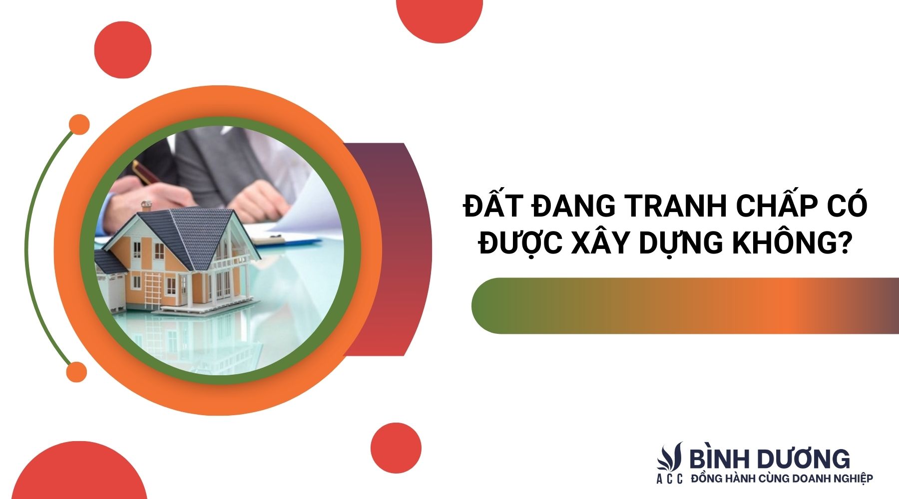 Đất đang tranh chấp có được xây dựng không