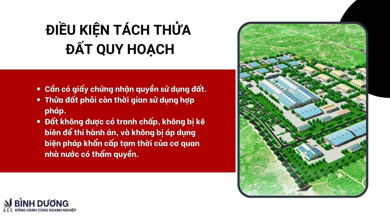 Điều kiện tách thửa đất quy hoạch