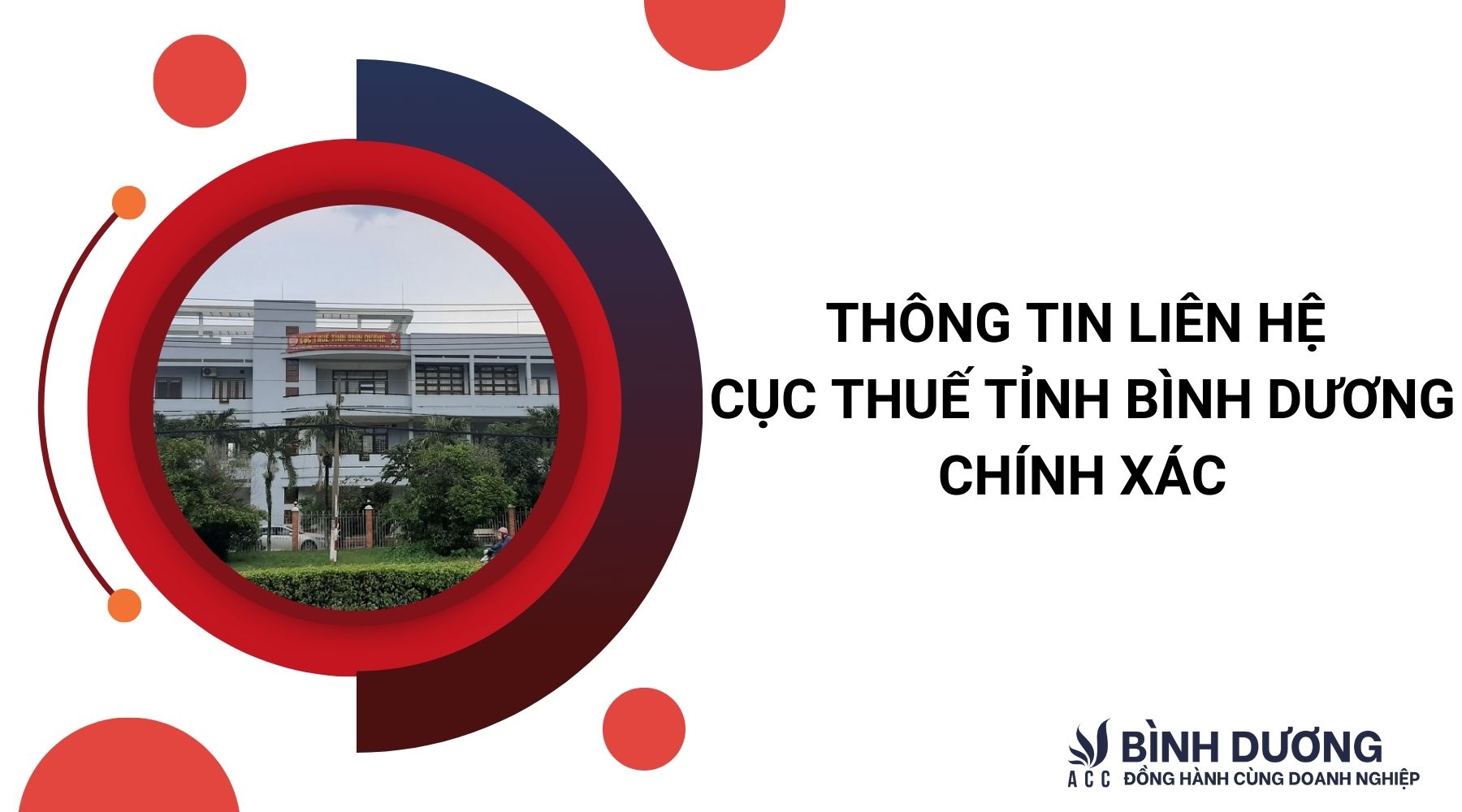Thông tin liên hệ Cục Thuế tỉnh Bình Dương chính xác