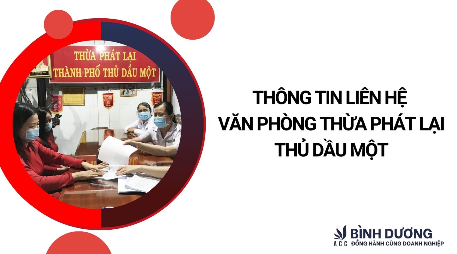 Thông tin liên hệ văn phòng thừa phát lại Thủ Dầu Một