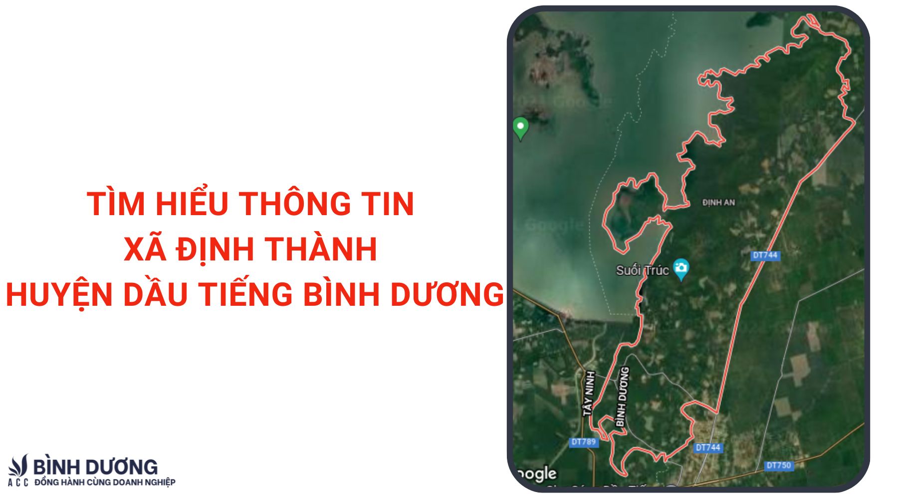 Tìm hiểu thông tin xã Định Thành huyện Dầu Tiếng Bình Dương