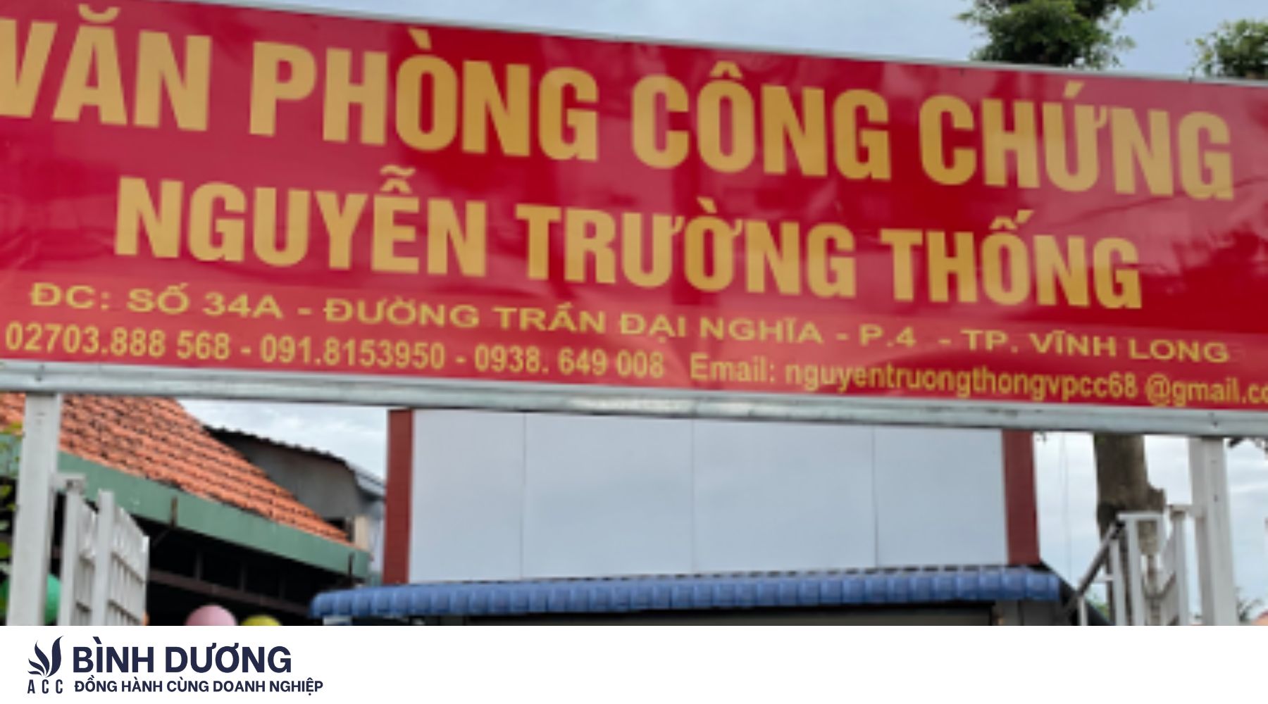 Văn phòng công chứng Nguyễn Trường Thống