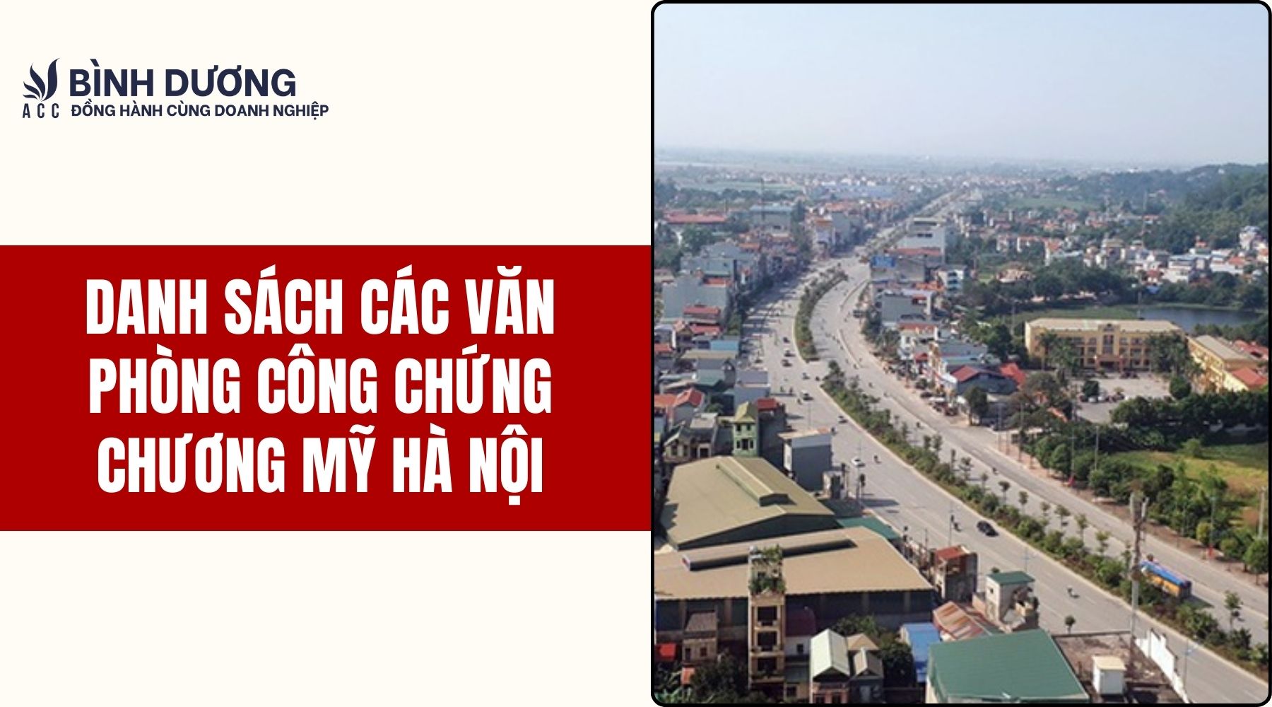 Danh sách các văn phòng công chứng Chương Mỹ Hà Nội