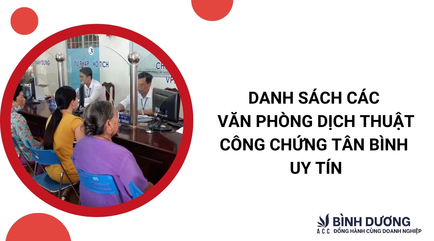 Danh sách các văn phòng dịch thuật công chứng Tân Bình uy tín