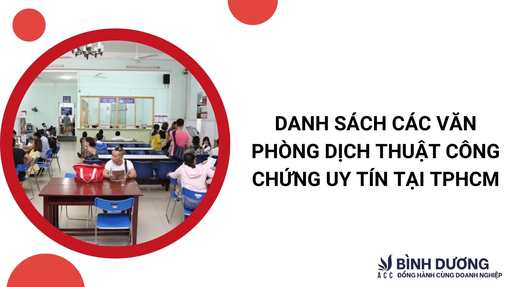 Danh sách các văn phòng dịch thuật công chứng uy tín tại TPHCM