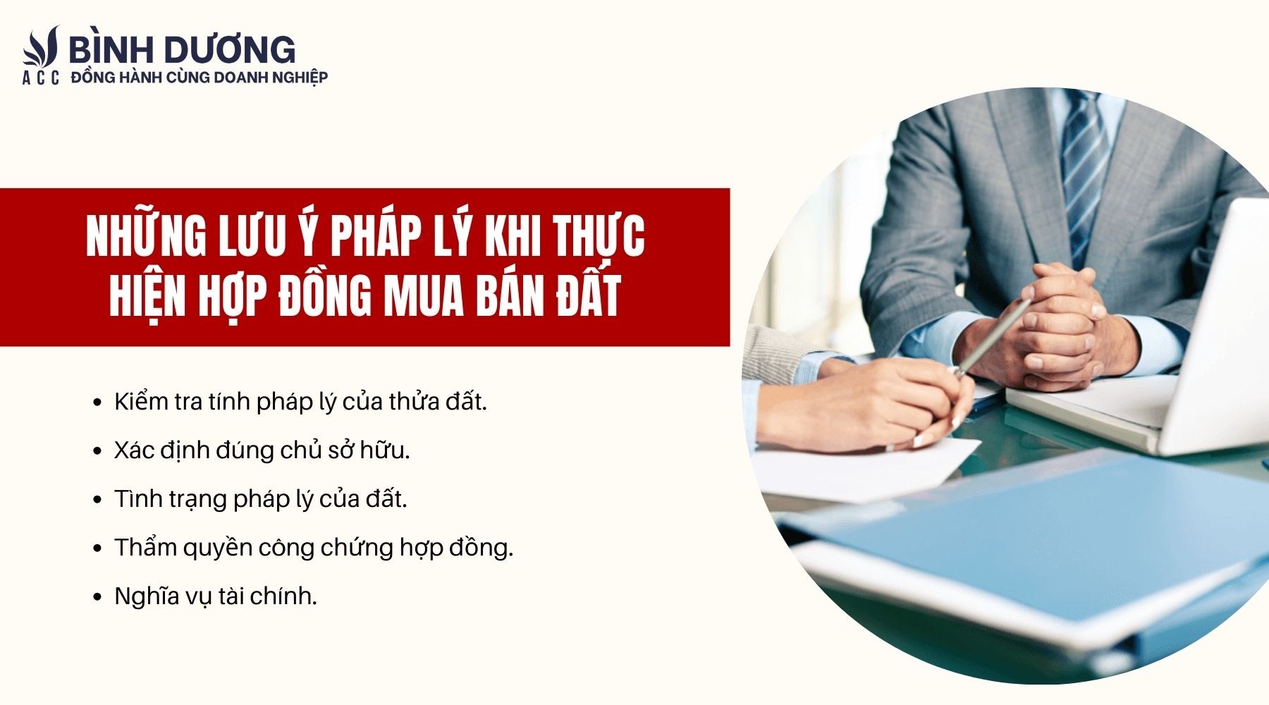 Những lưu ý pháp lý khi thực hiện hợp đồng mua bán đất