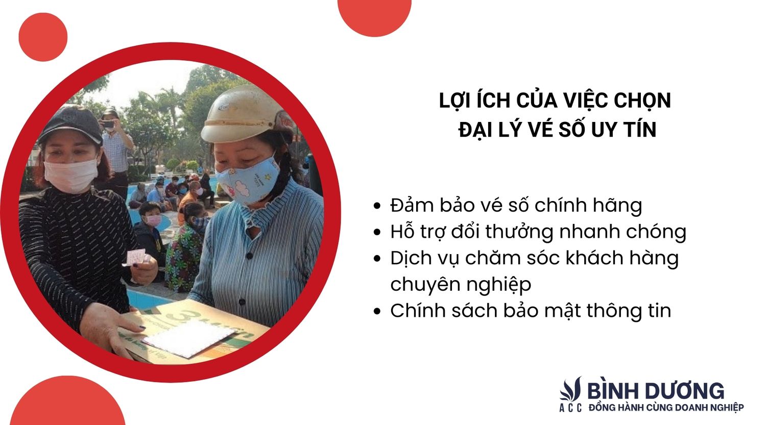 Lợi ích của việc chọn đại lý vé số uy tín