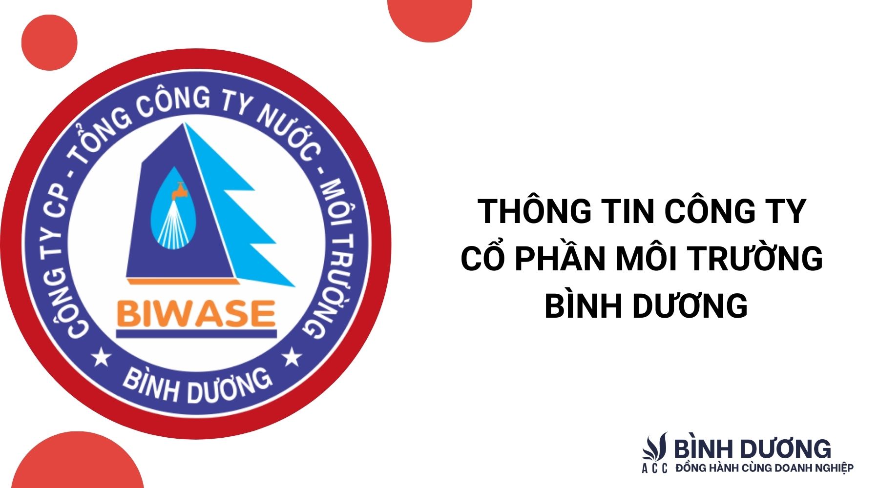 Thông tin Công ty Cổ phần Môi trường Bình Dương