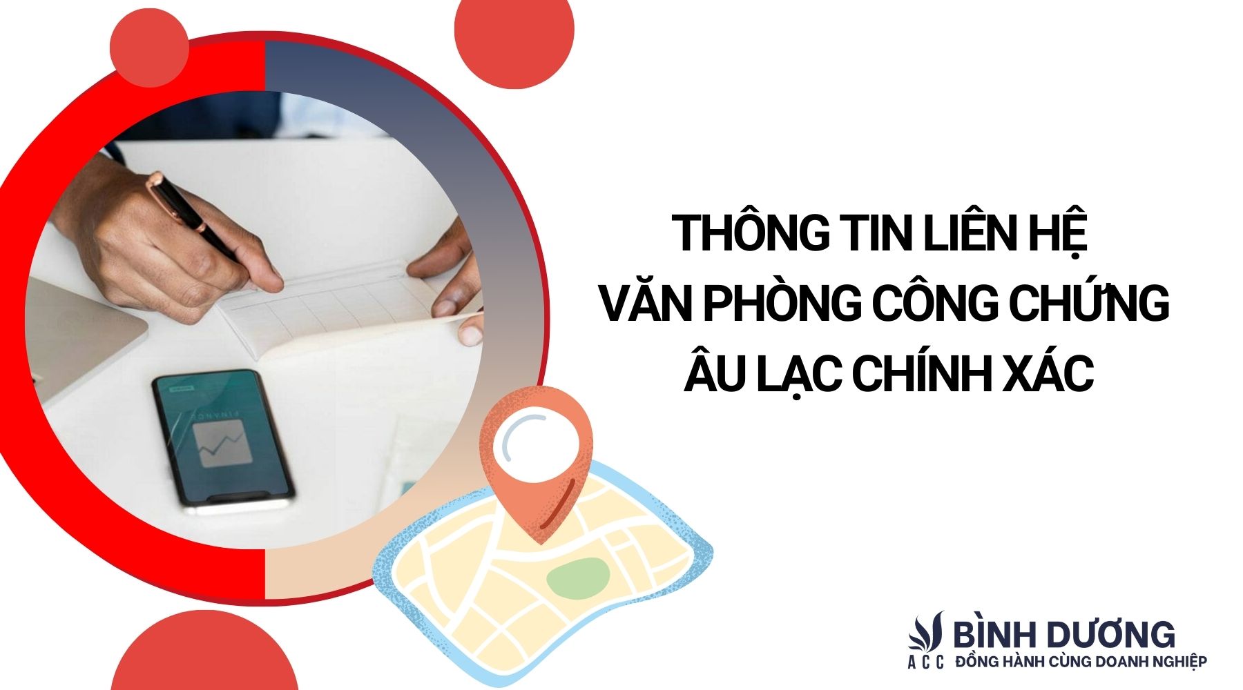 Thông tin liên hệ văn phòng công chứng Âu Lạc chính xác