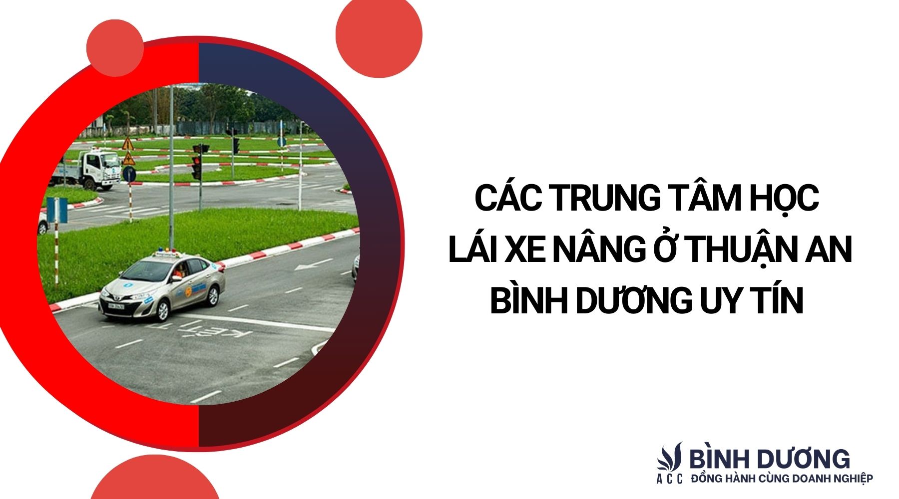 Các trung tâm học lái xe nâng ở Thuận An Bình Dương uy tín