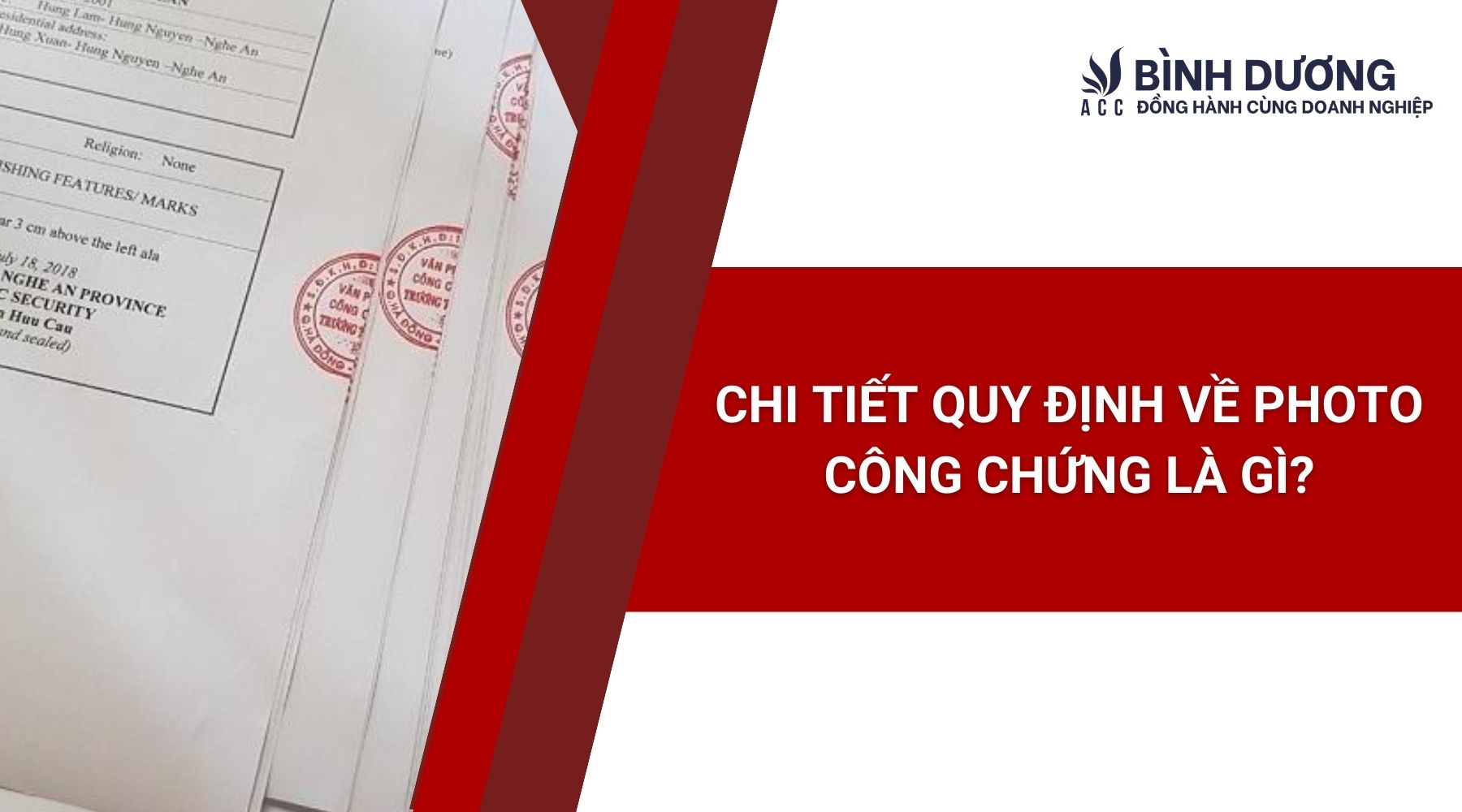 Chi tiết quy định về photo công chứng là gì?