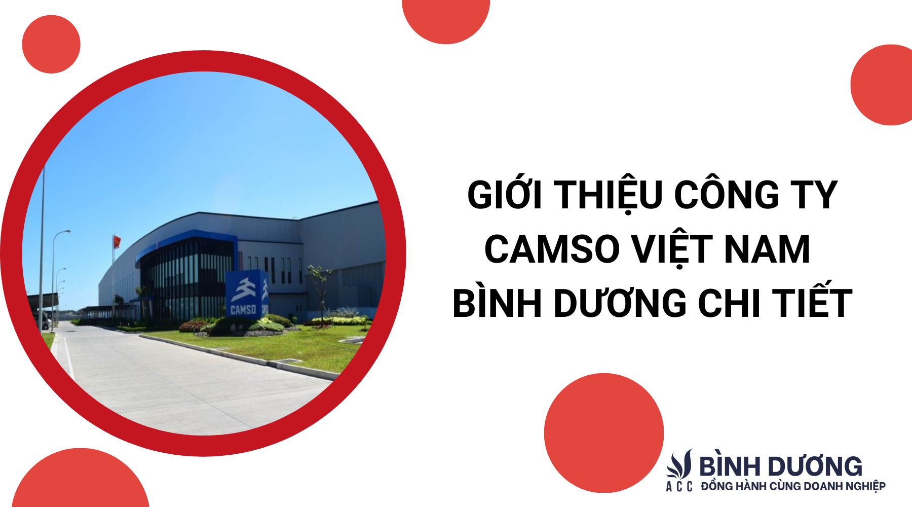 Giới thiệu Công ty Camso Việt Nam Bình Dương chi tiết
