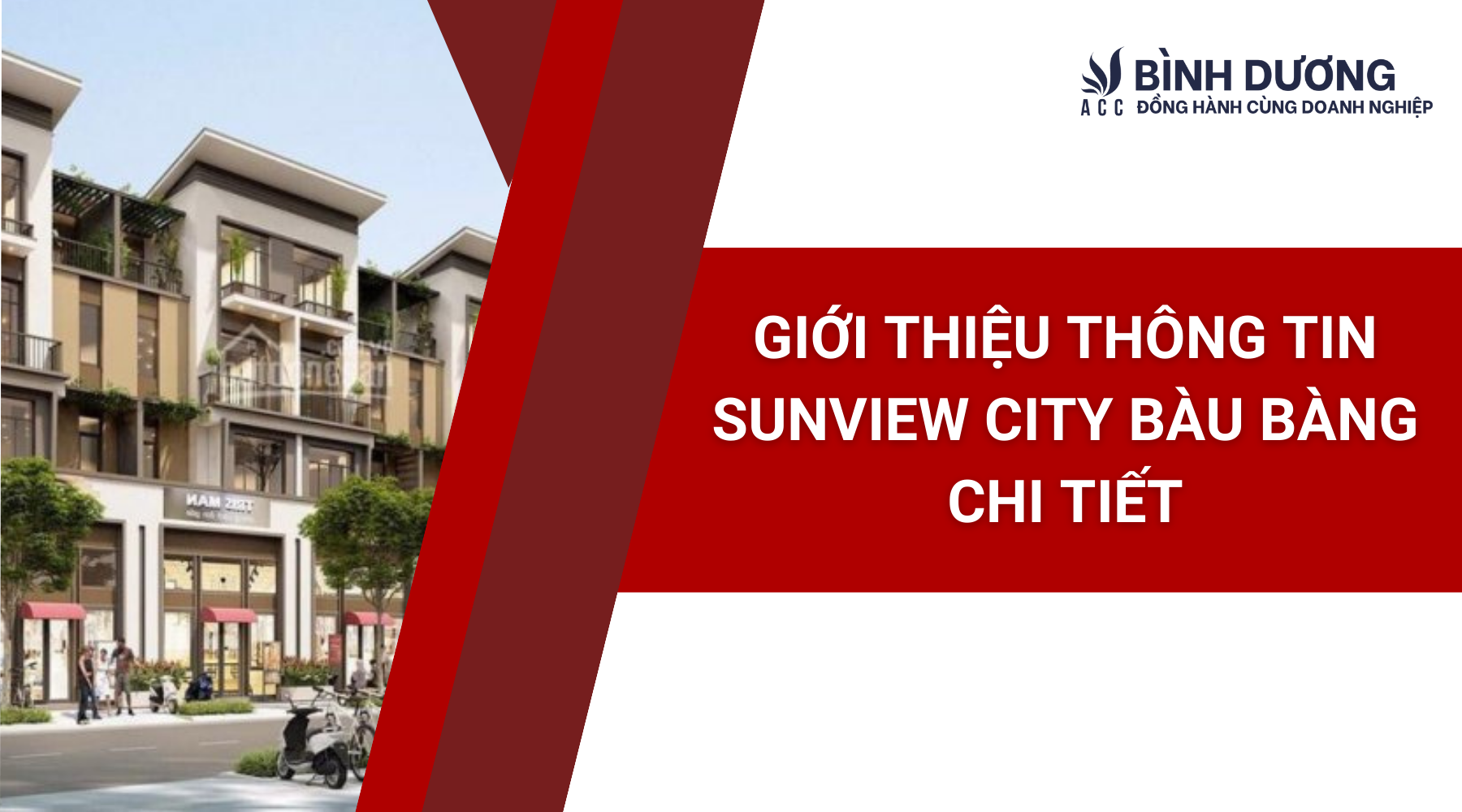 Giới thiệu thông tin Sunview City Bàu Bàng chi tiết