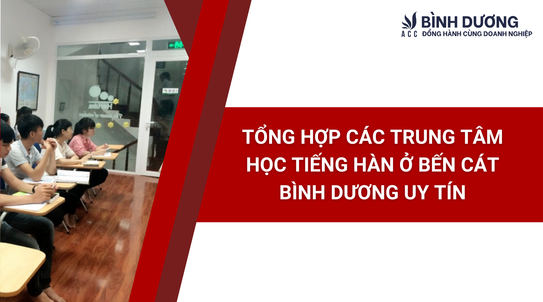 Tổng hợp các trung tâm học tiếng Hàn ở Bến Cát Bình Dương uy tín