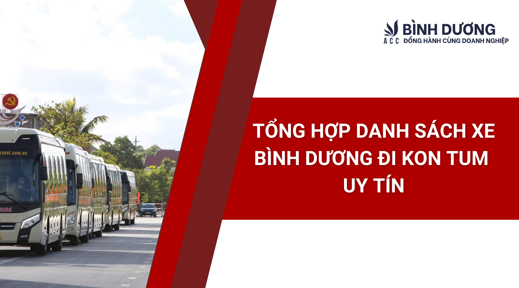 Danh sách các xe Bình Dương đi Vũng Liêm an toàn