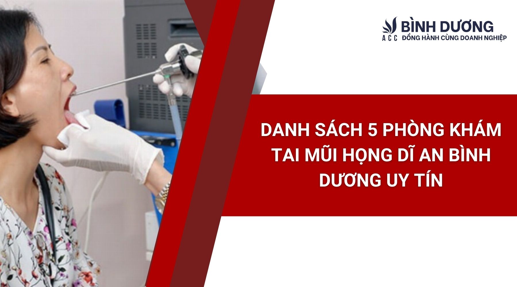 Danh sách 5 phòng khám tai mũi họng Dĩ An bình dương uy tín