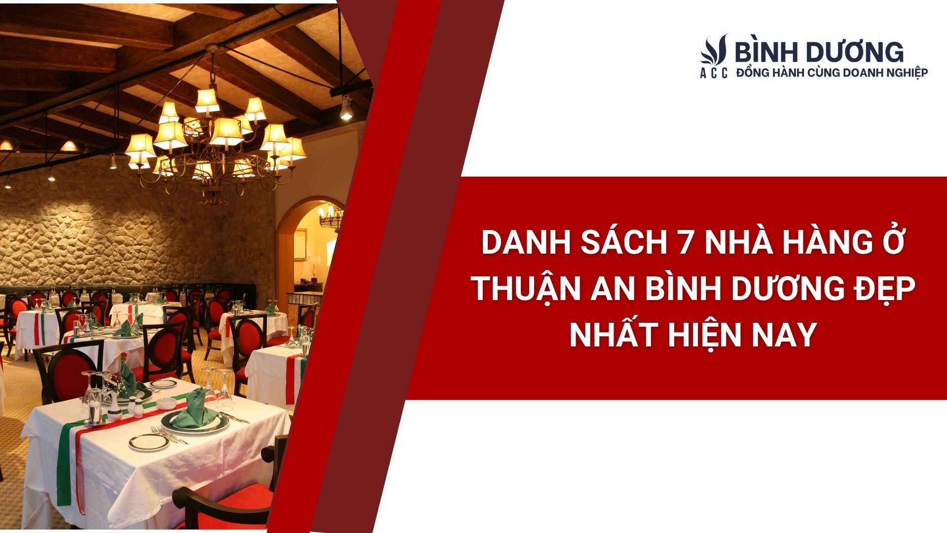 Danh sách 7 nhà hàng ở Thuận An Bình Dương đẹp nhất hiện nay