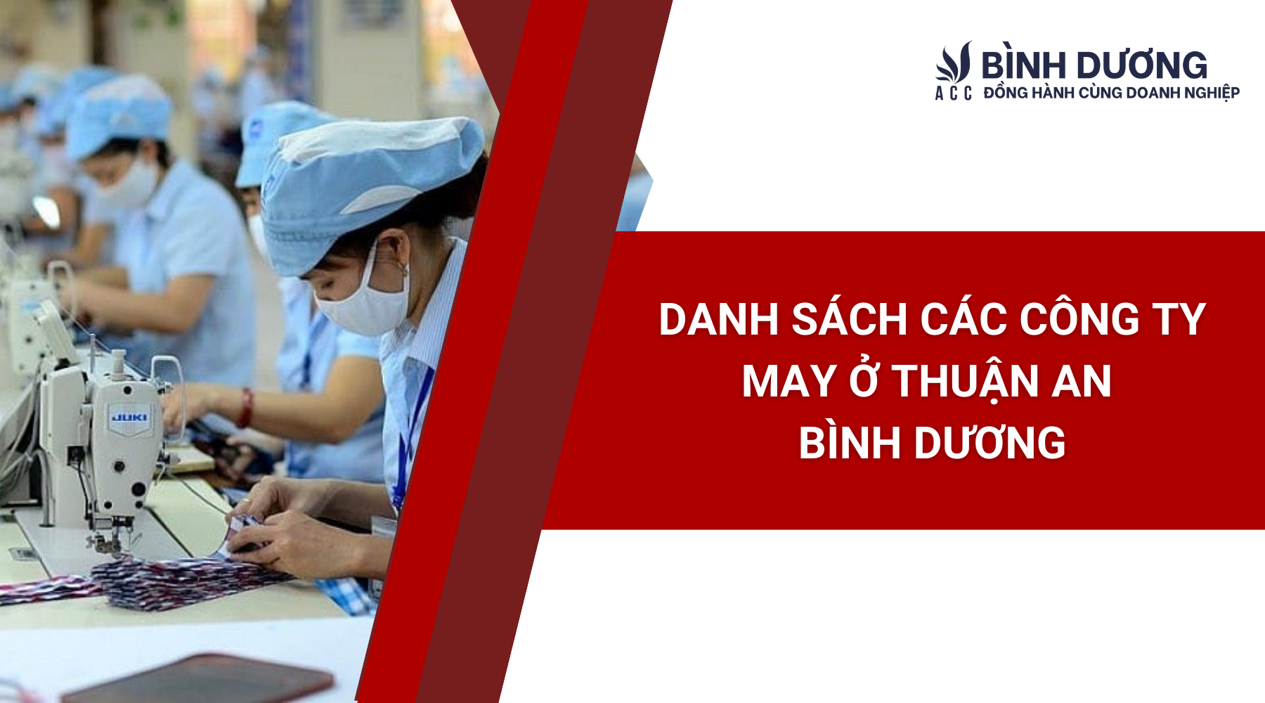 Danh sách các công ty may ở thuận an bình dương