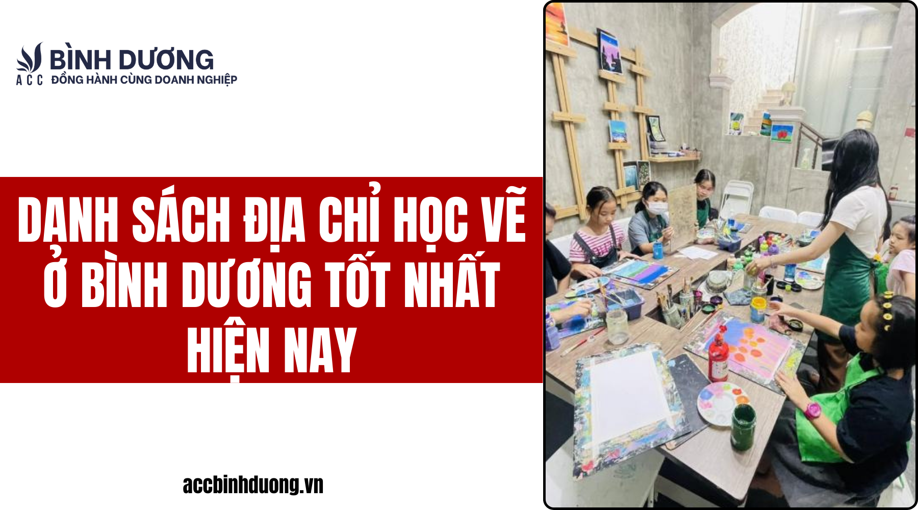 Danh sách địa chỉ học vẽ ở bình dương tốt nhất hiện nay