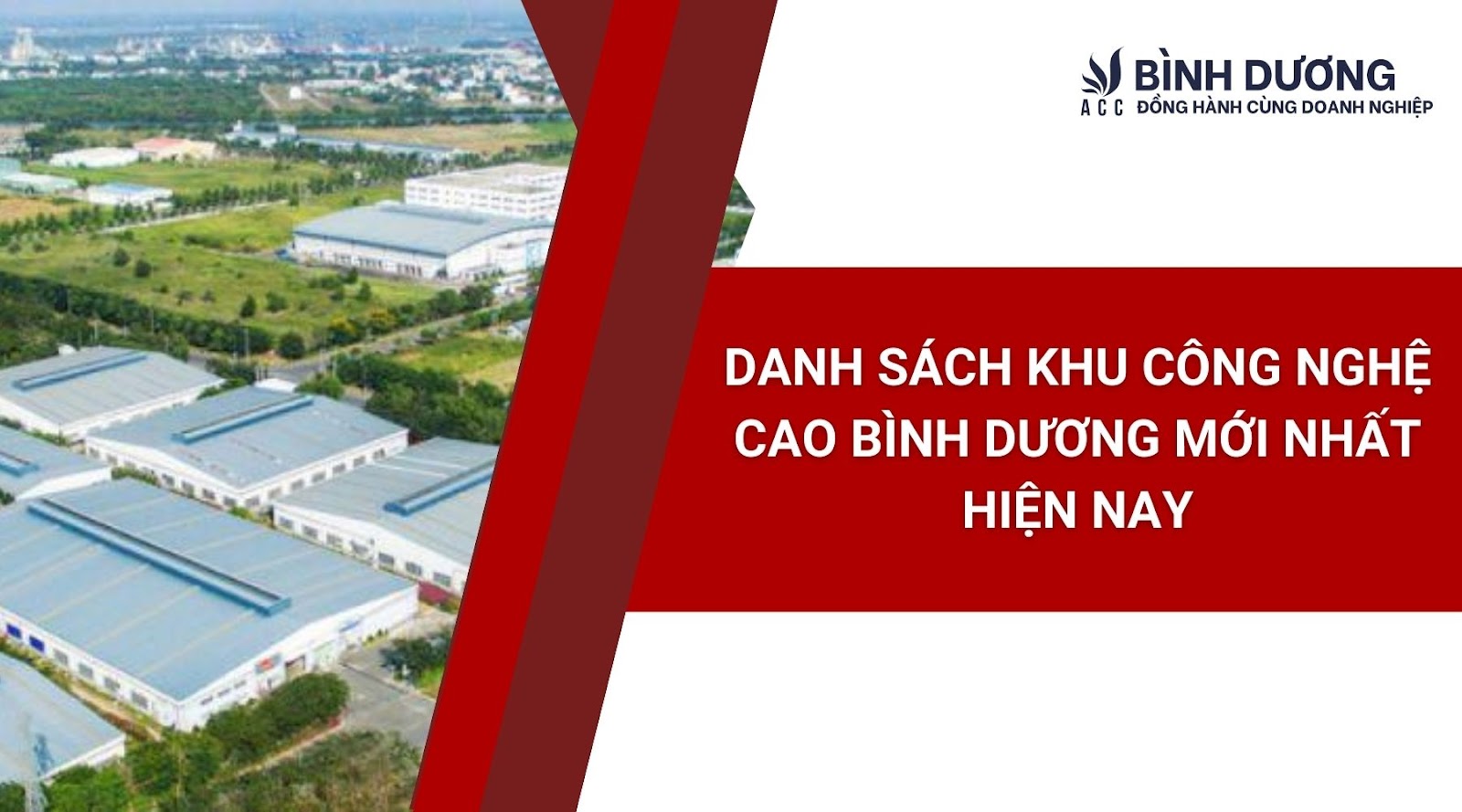 Danh sách khu công nghệ cao bình dương mới nhất hiện nay