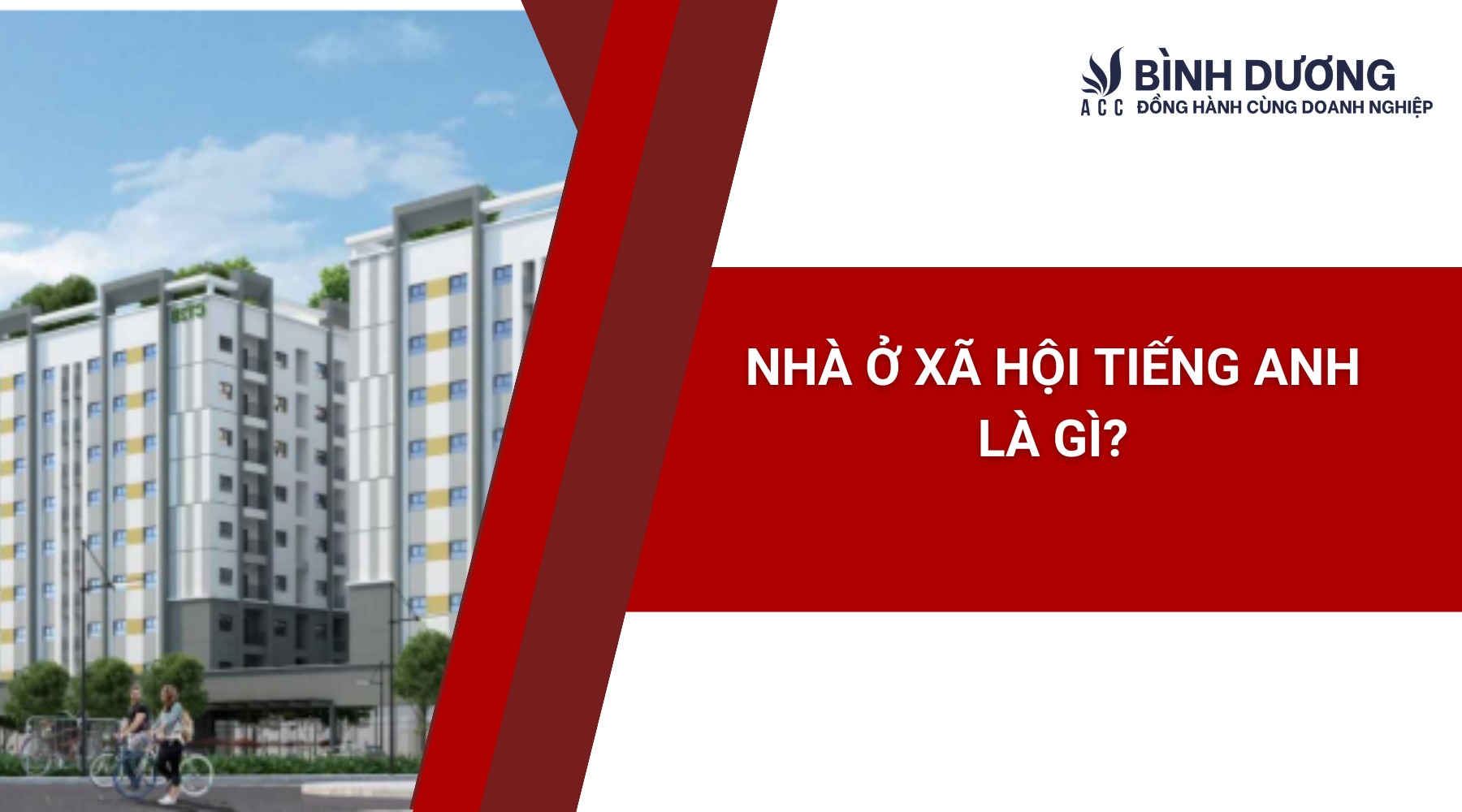 Nhà ở xã hội tiếng anh là gì?