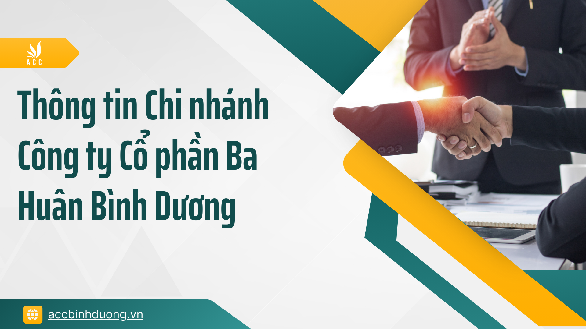Thông tin Chi nhánh Công ty Cổ phần Ba Huân Bình Dương