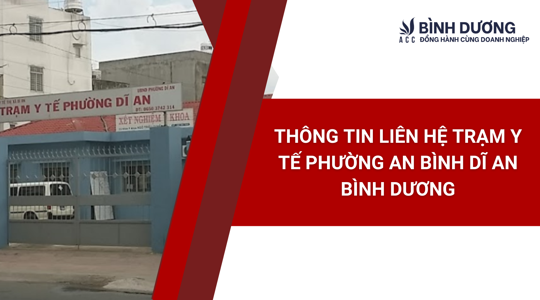 Thông tin liên hệ Trạm Y tế phường An Bình Dĩ An Bình Dương