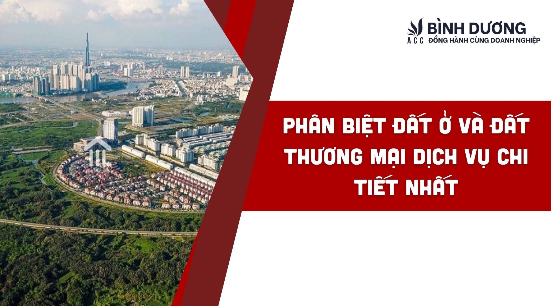 Phân biệt đất ở và đất thương mại dịch vụ chi tiết nhất