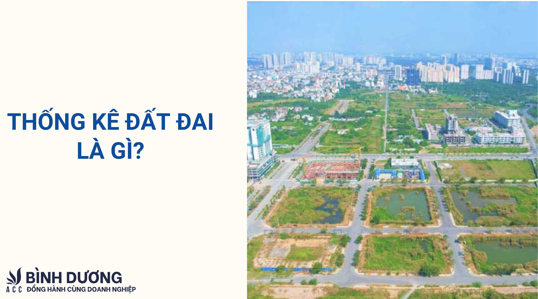 Thống kê đất đai là gì?