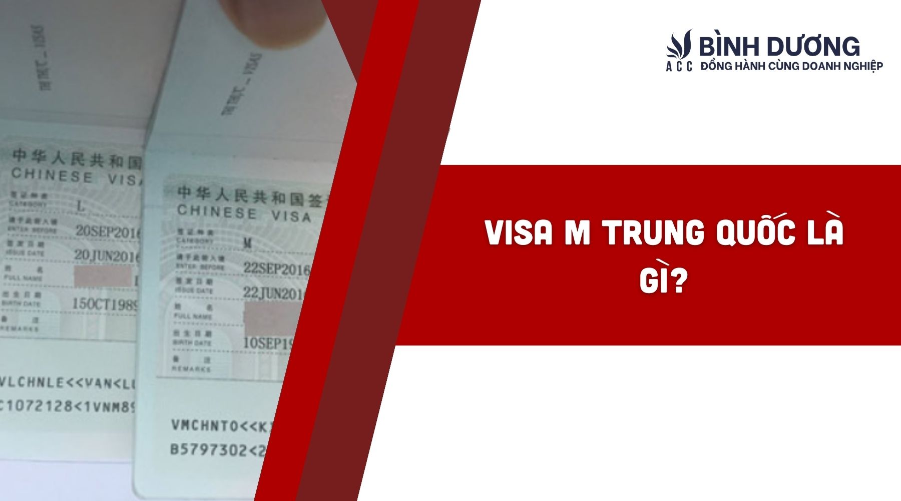Visa M Trung Quốc là gì?