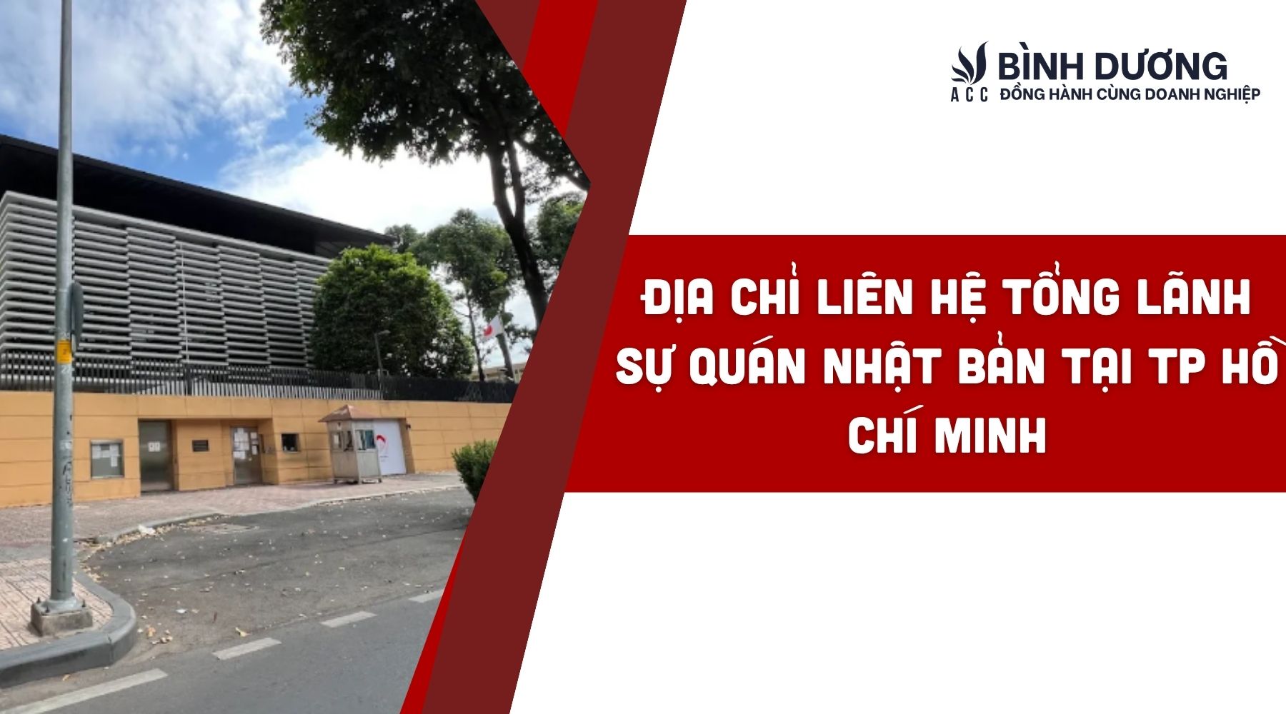 Địa chỉ liên hệ Tổng Lãnh sự quán Nhật Bản tại TP Hồ Chí Minh