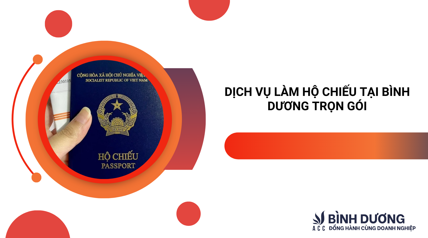 Dịch vụ làm hộ chiếu tại Bình Dương trọn gói