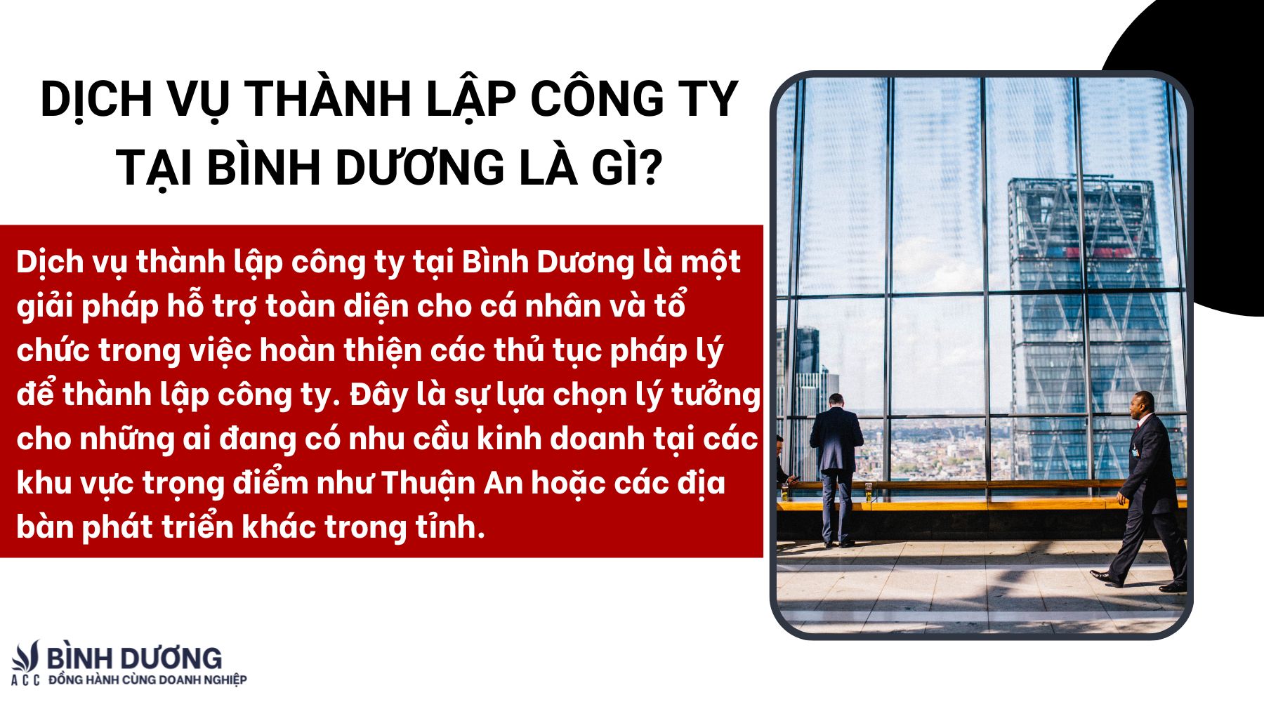 Dịch vụ thành lập công ty tại Bình Dương là gì?