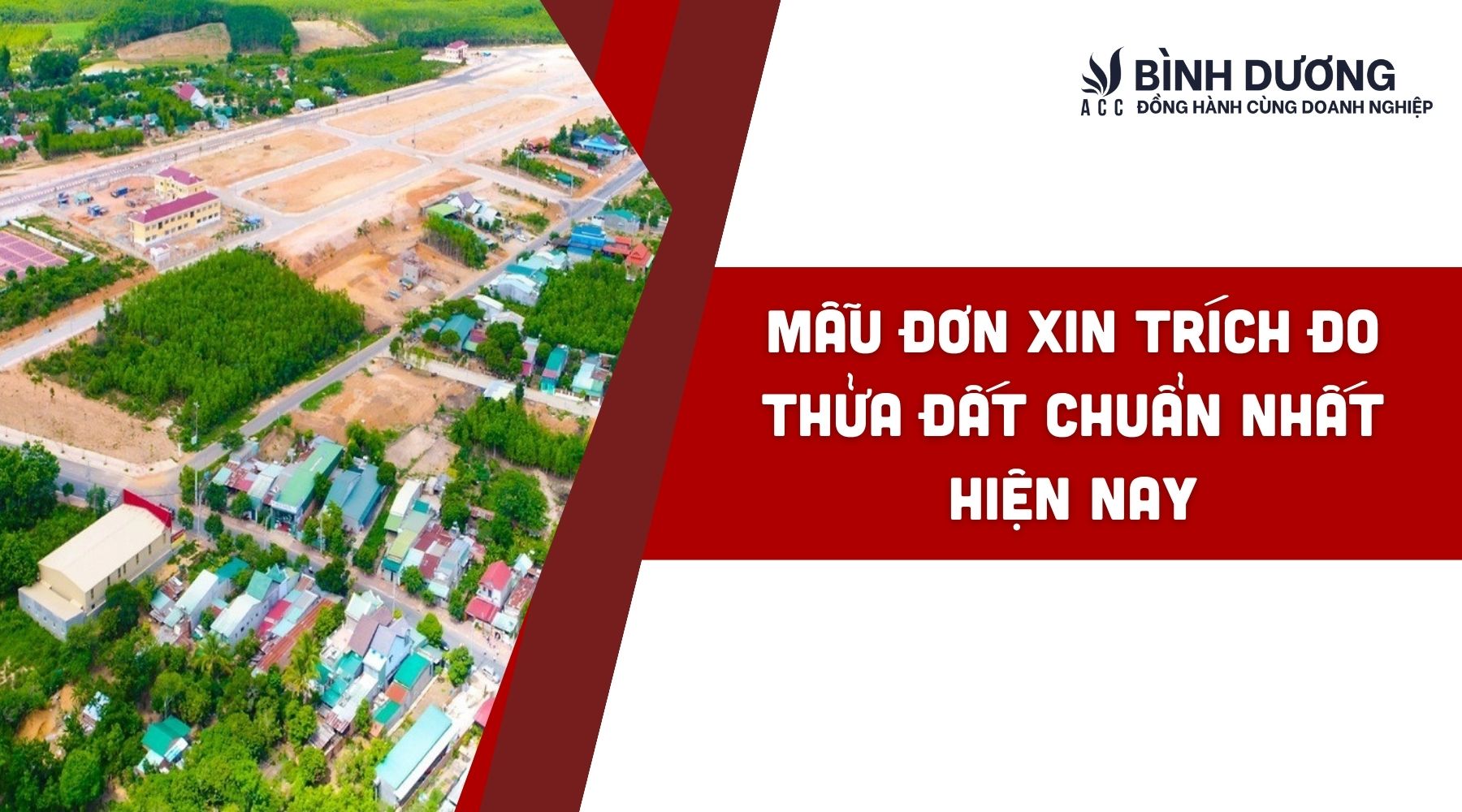 Mẫu đơn xin trích đo thửa đất chuẩn nhất hiện nay
