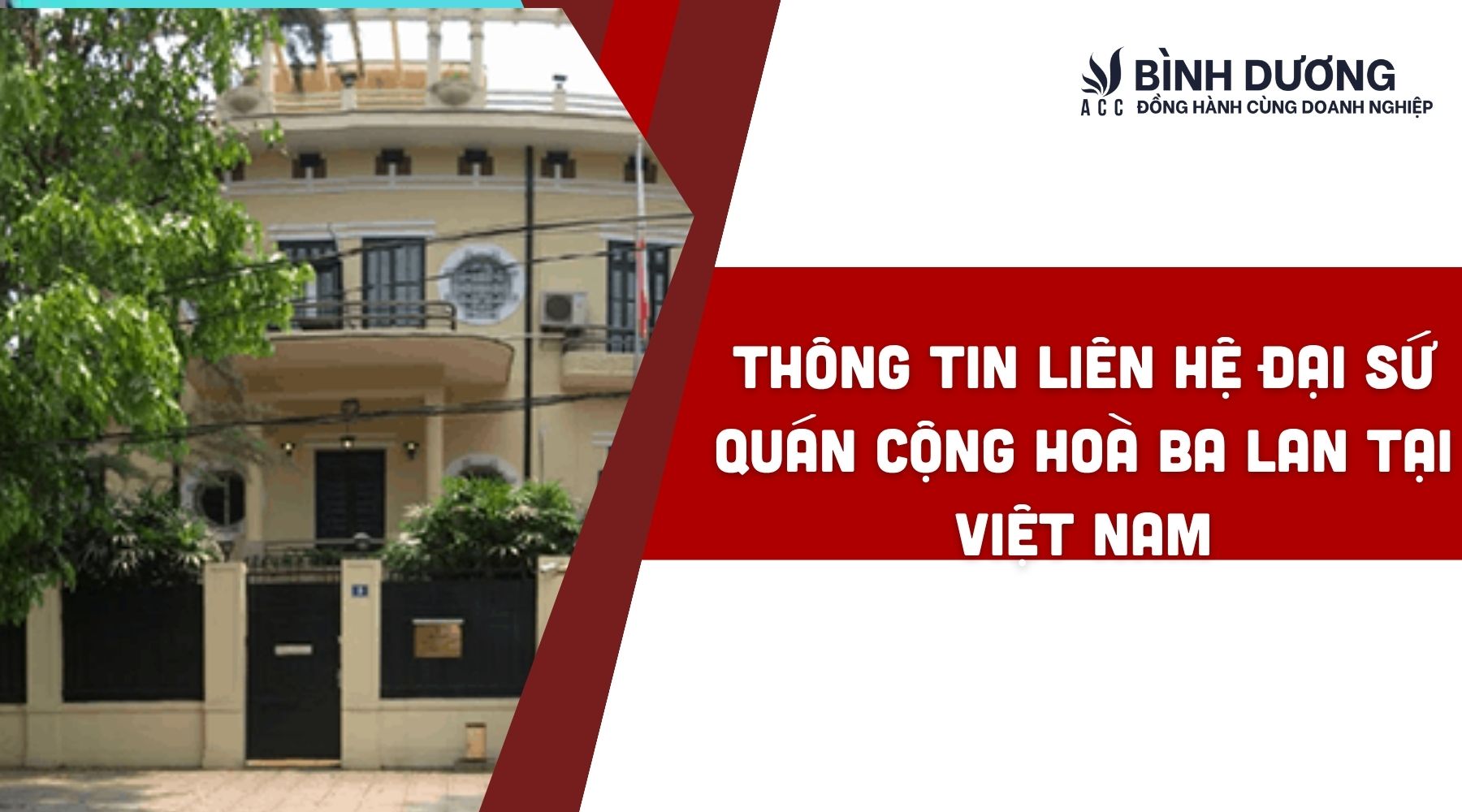 Thông tin liên hệ đại sứ quán cộng hoà ba lan tại Việt Nam